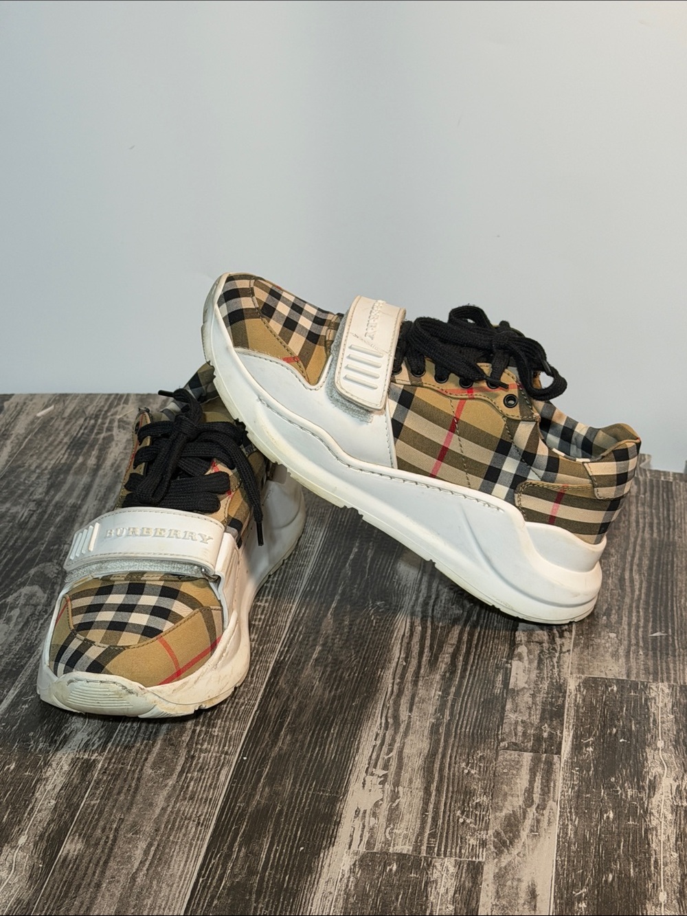 Burberry Regis Vintage Check Sneakers